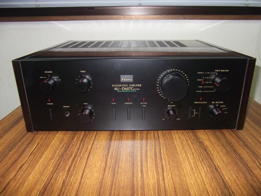 Char　SANSUI プリメインアンプ AU-D607G EXTRA