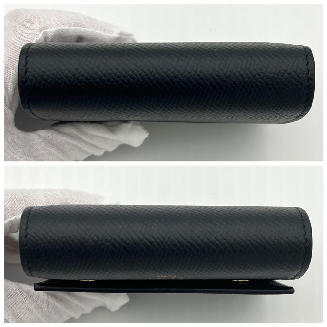 【新ロゴ・最高級美品】セリーヌ　レザー　スモールトリフォールド　三つ折り財布