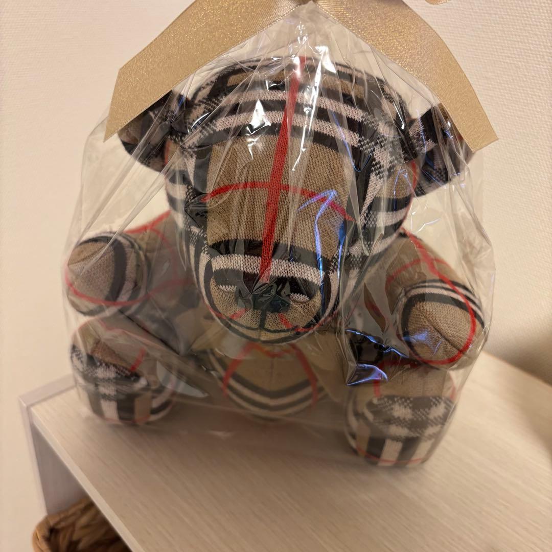 BURBERRY テディベア ベア くま ぬいぐるみ ノバチェック