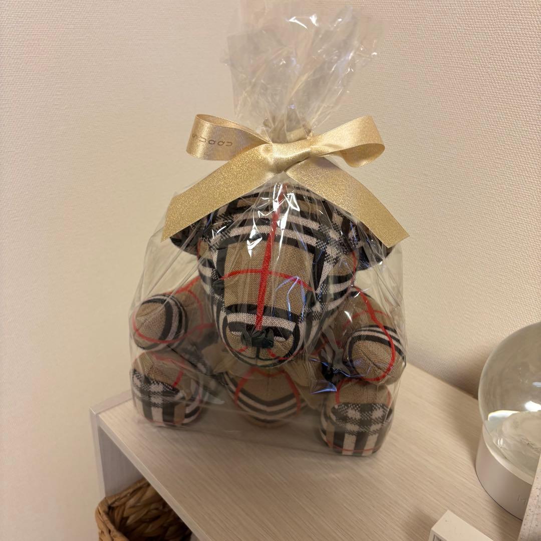 BURBERRY テディベア ベア くま ぬいぐるみ ノバチェック