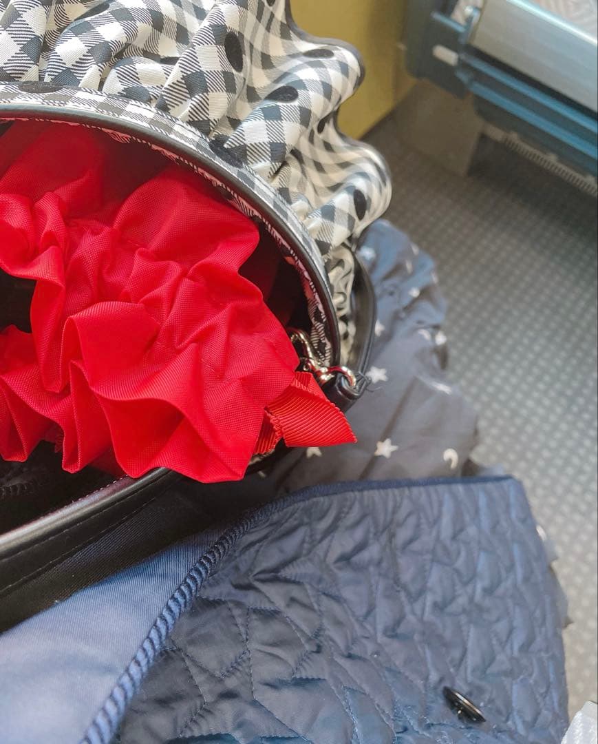 ぽっち　1度の使用　美品　完売　ギンガムチェック　セツコサジテール