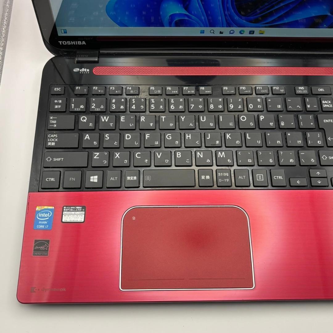 【東芝】T654 高性能i7 新品SSD1TB 8GB ノートPC