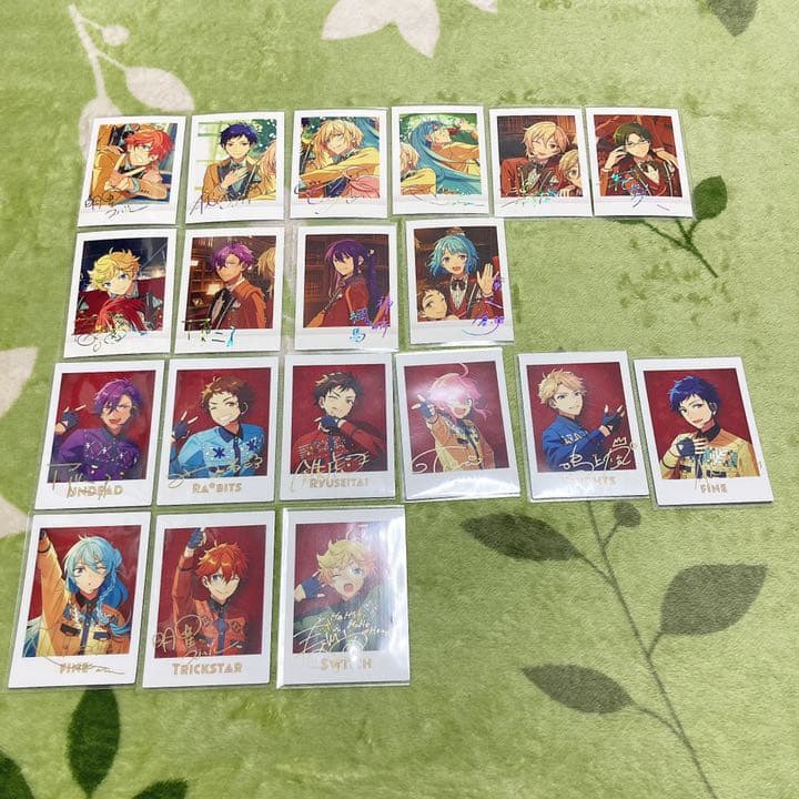 あんスタ ぱしゃこれ 5周年虹色箔押し ぱしゃっつ 6周年箔押し