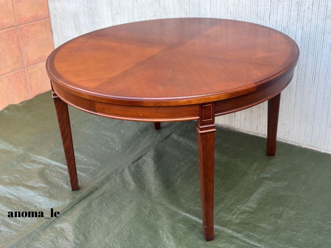 4002【ラウンドテーブル】maruni　マルニ　地中海　センターテーブル◎