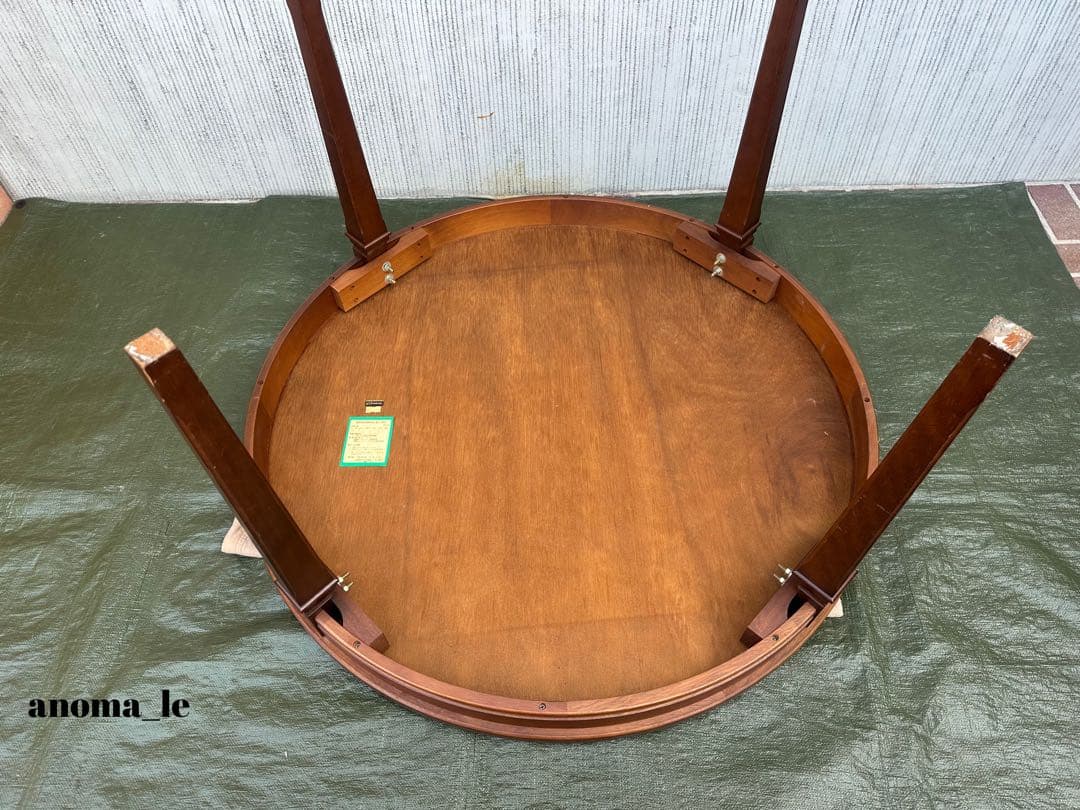 4002【ラウンドテーブル】maruni　マルニ　地中海　センターテーブル◎