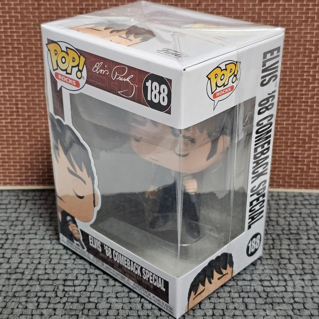 エルヴィス・プレスリー　ファンコ　ポップ！　68カムバックスペシャル　フィギュア
