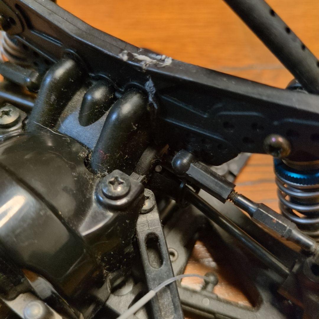 ドリフト　ヨコモ　シャーシ未使用　フタバプロポ　セット　(割れ補修あり)