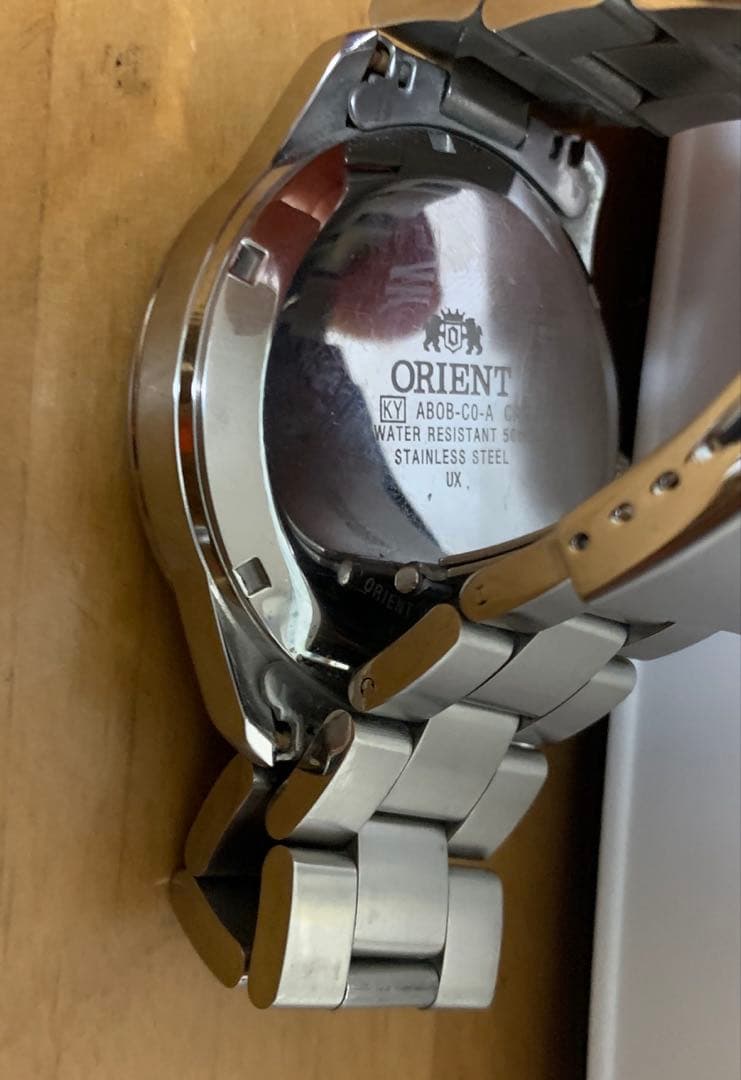 美品ORIENT 腕時計 ABOB-CO-CA オリエント　アンティーク　稼働品