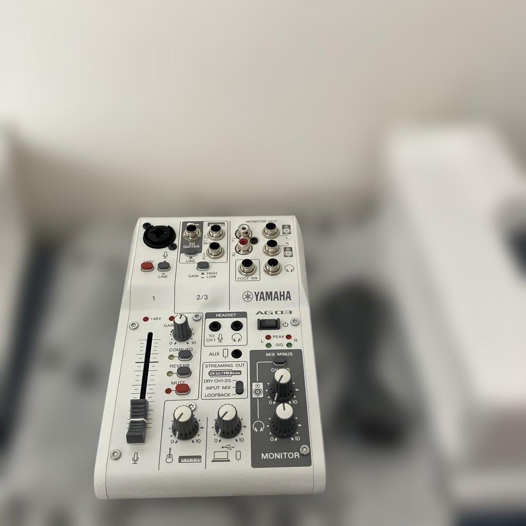 YAMAHA AG03 MK2 オーディオインターフェース
