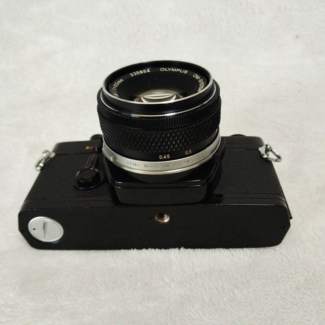 ■美品■ OLYMPUS OM-1 F.ZUIKO 50mm 露出OK　ブラック