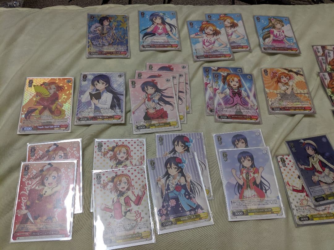 海未ことりサインあり　WS ラブライブμ's２年生デッキ