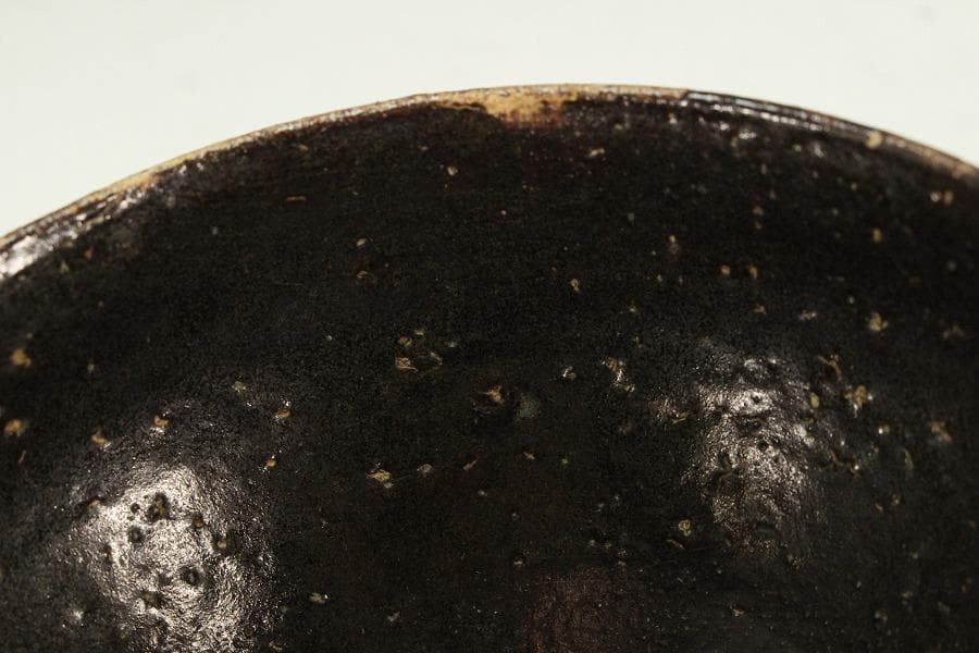 茶道具 天目茶碗 φ12cm(K-XA686)
