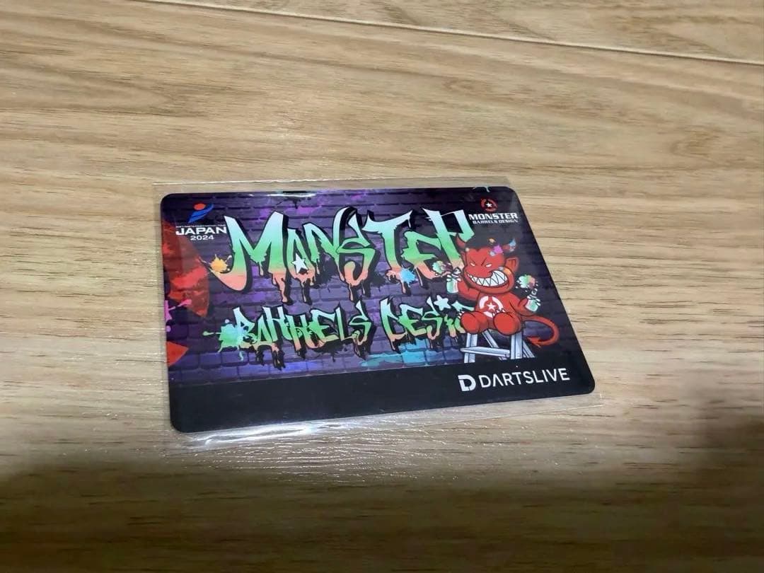 MONSTER ダーツライブカード