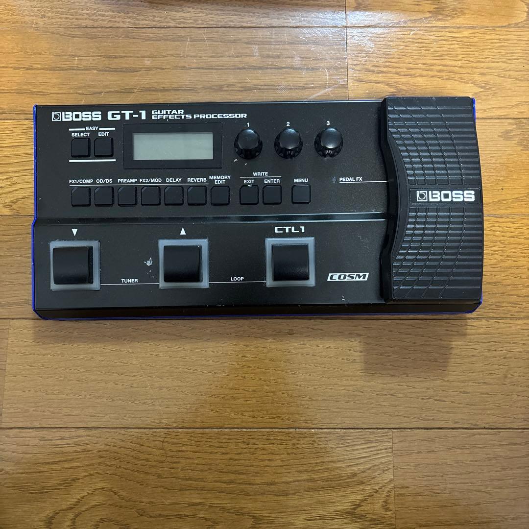 BOSS GT-1 ギターエフェクター&純正ACアダプター
