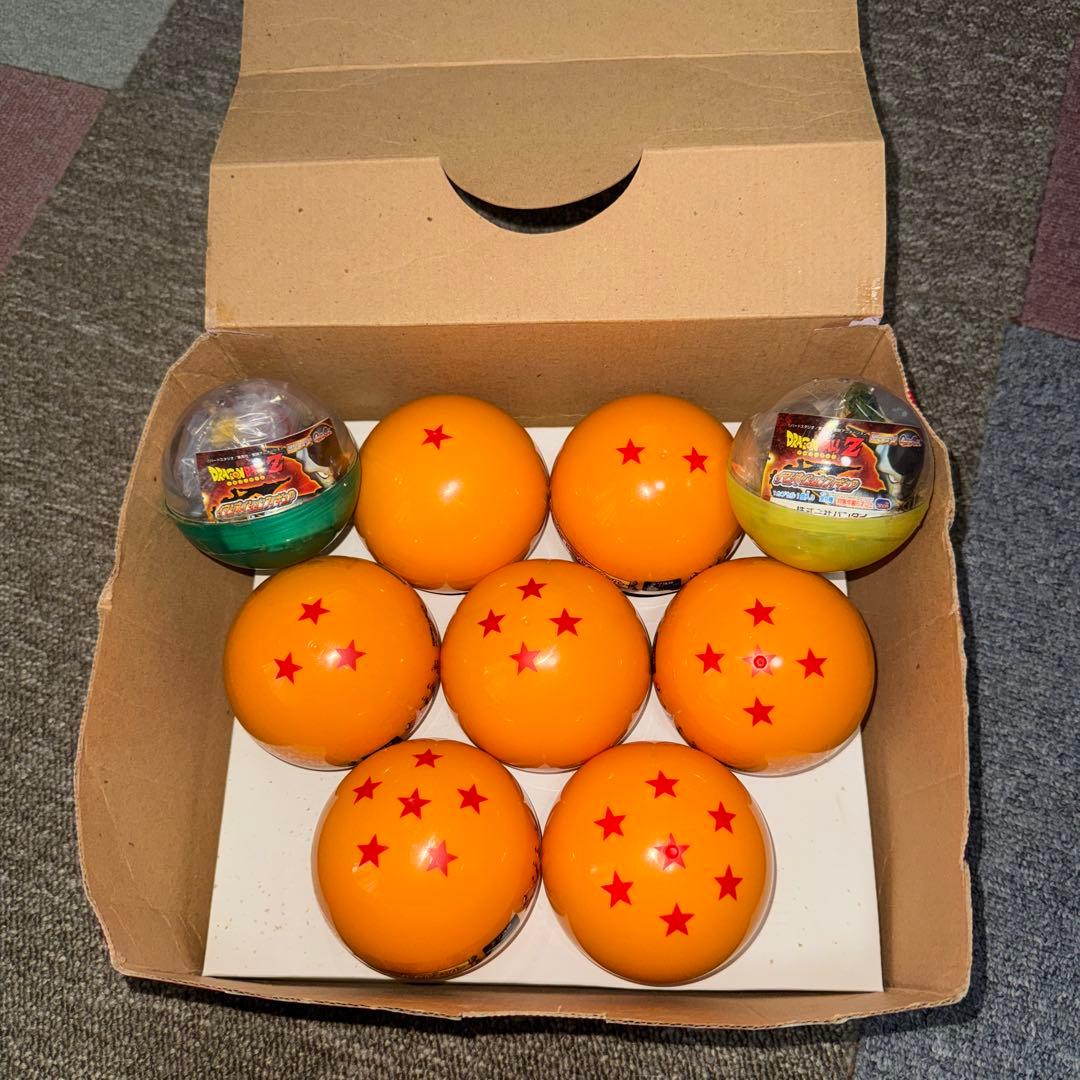 カプセル未開封あり　ドラゴンボール カプセル７個＋ガチャガチャ２個
