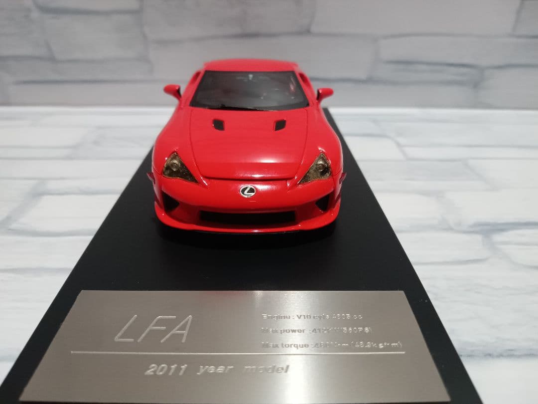 1/43 Wits　レクサス　LFA　ミニカー　レッド