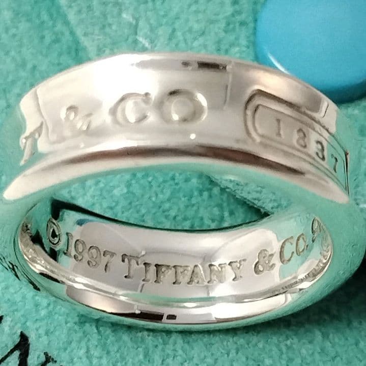 Tiffany＆Co. 1837 ナローリング シルバー #11