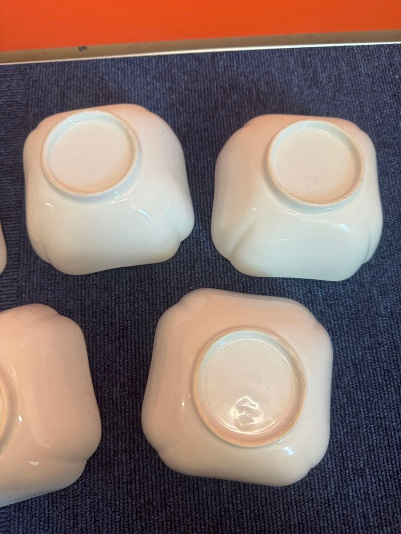 1896 宮内庁御用達『十四代 辻常陸』　辻製　福文字　鉢　5客