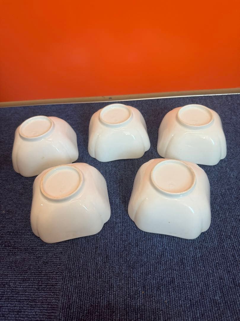 1896 宮内庁御用達『十四代 辻常陸』　辻製　福文字　鉢　5客