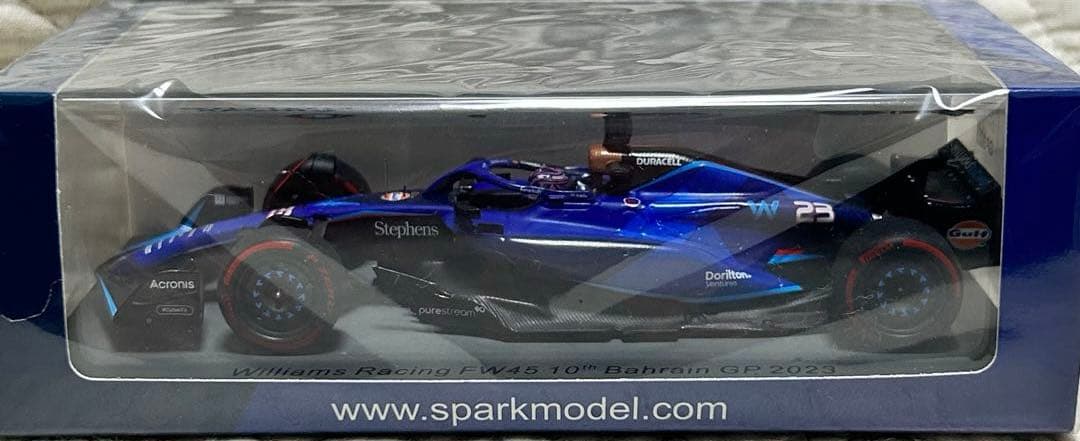 スパーク 1/43 ウィリアムズ FW45 アルボン 2023 バーレーンGP