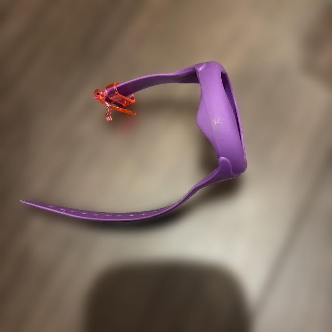 たまごっちUni パープル 本体・腕時計カバー