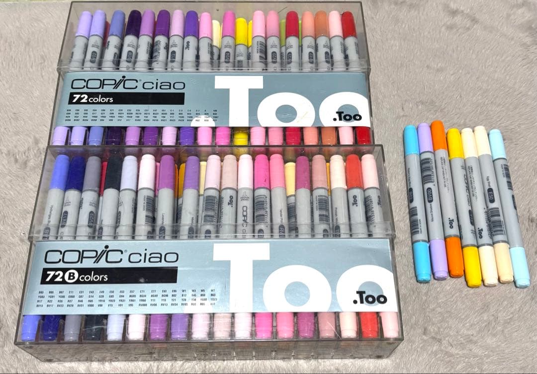 コピックチャオ　COPIC ciao 72カラー ABセット