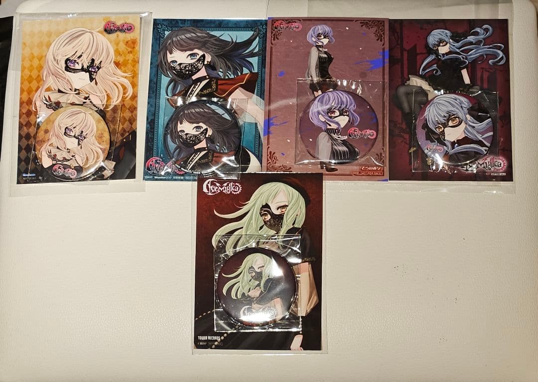 Ave Mujica 「Kill Kiss」全員特典缶バッジ 5個セット