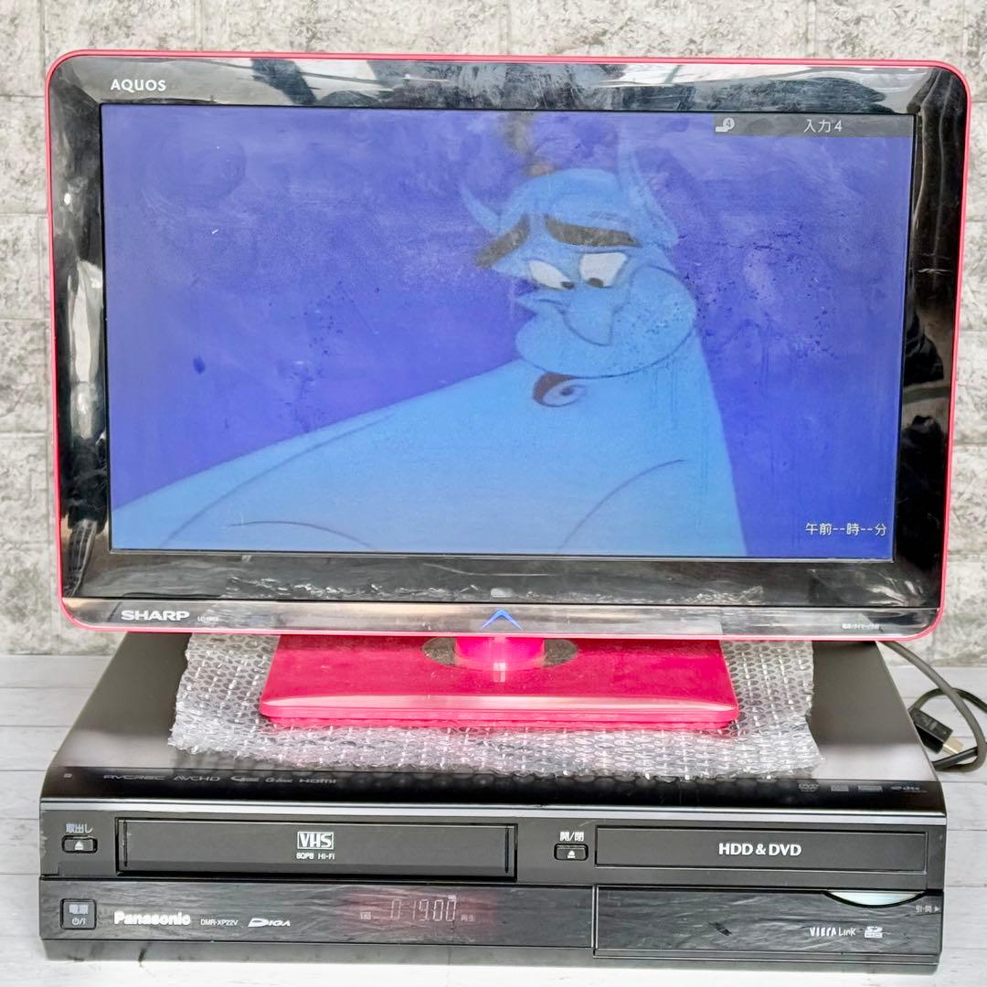 Panasonic VHS一体型DVDレコーダー DMR-XP22V