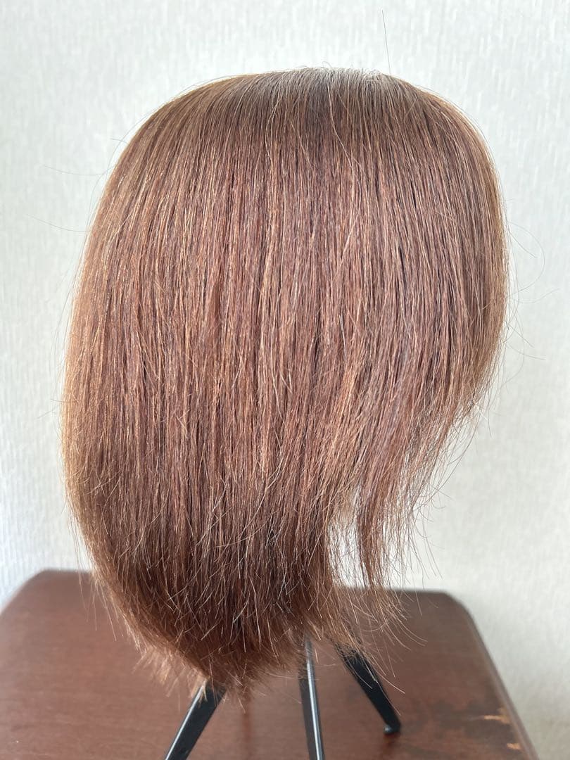 人毛　フルウィッグ　ブラウン シロファクトリー