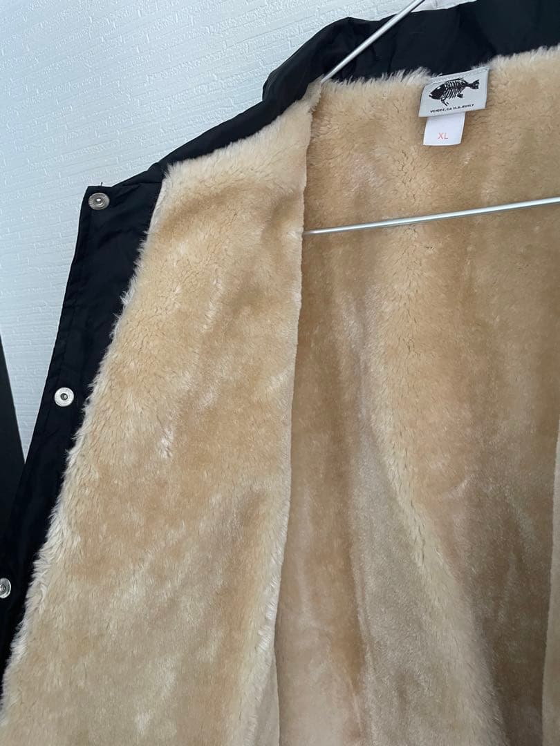 BRONZE AGE ブラックコーチジャケット XL