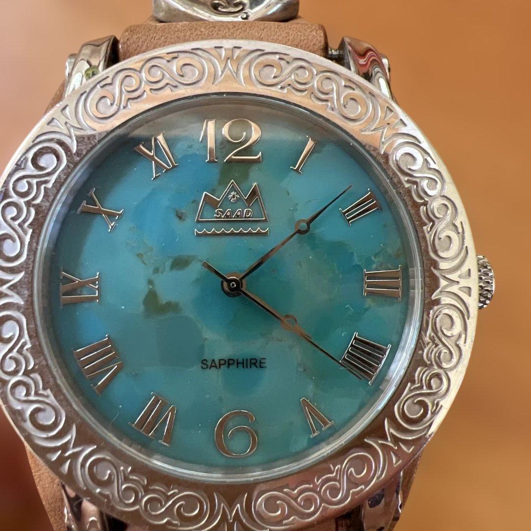 【yuukanaさま 専用】SAAD 腕時計　ターコイズ