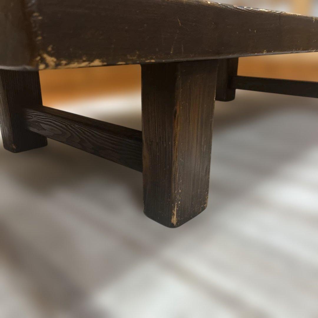 座卓　古材　古民家風　アジアン　和モダン　アンティーク　ビンテージ　レトロ