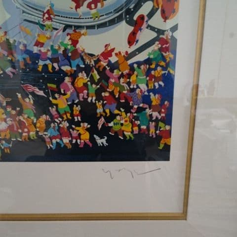 ヒロヤマガタのシルクスクリーン[長野オリンピック]