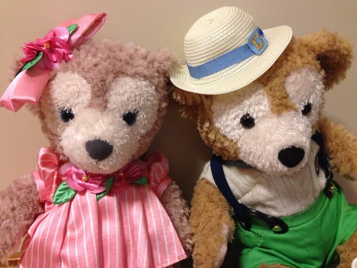 ダッフィー＆シェリーメイ　おしゃれバージョン