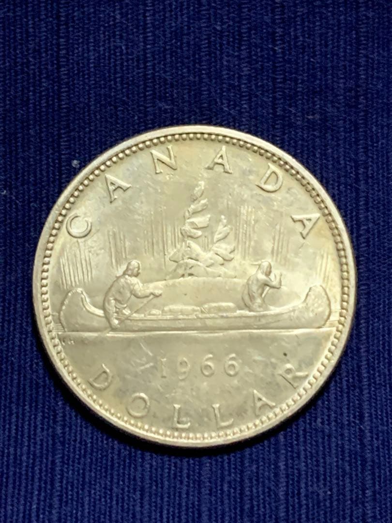 エリザベスカヌーダラー　2枚他銀貨四枚