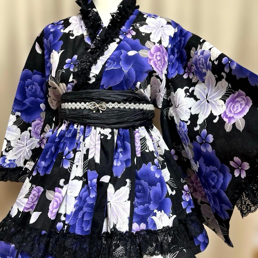 RK⑨ 浴衣ドレス　地雷系　量産型　姫ギャル