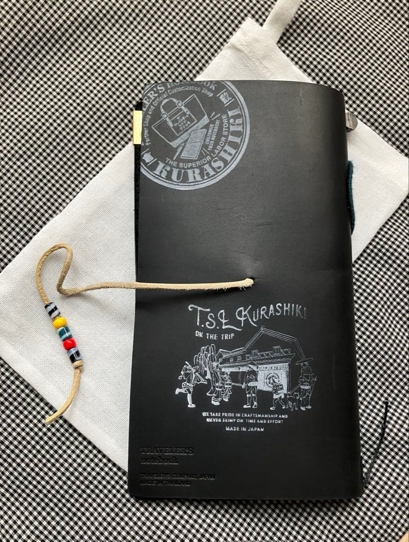T.S.L倉敷限定 カスタム トラベラーズノート ブラック tsl倉敷