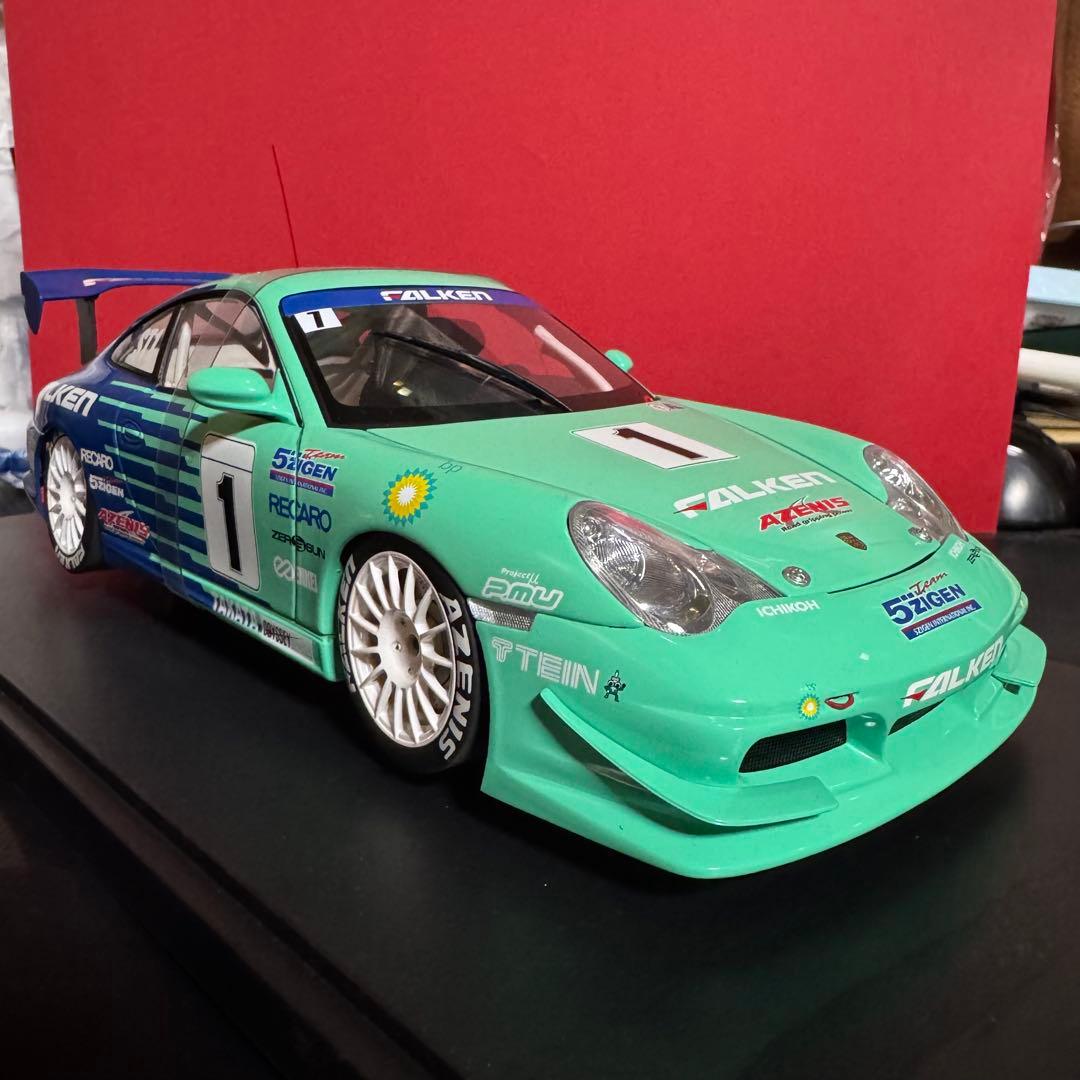 未展示品 オートアート 1/18 ポルシェ991 GT3 TAIKYU 2005