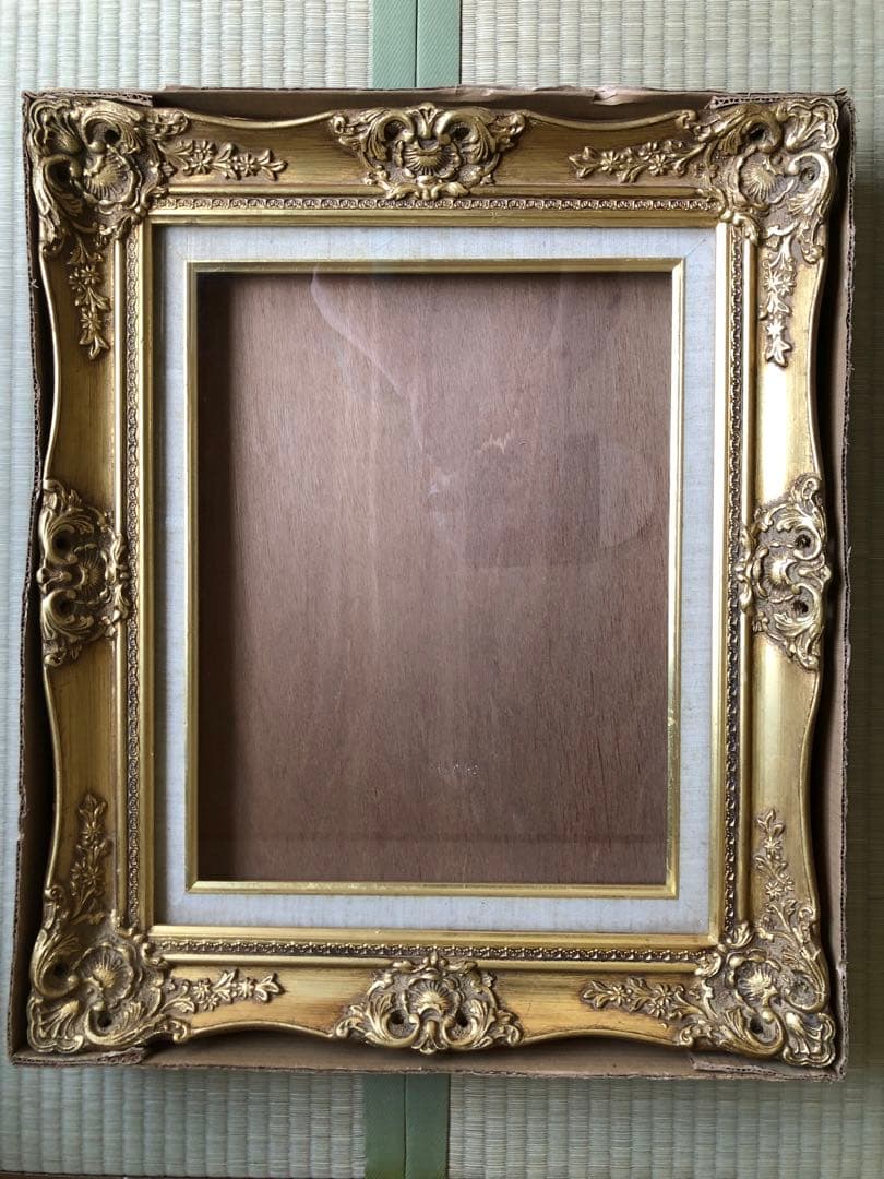 装飾的ゴールド木製油彩額縁