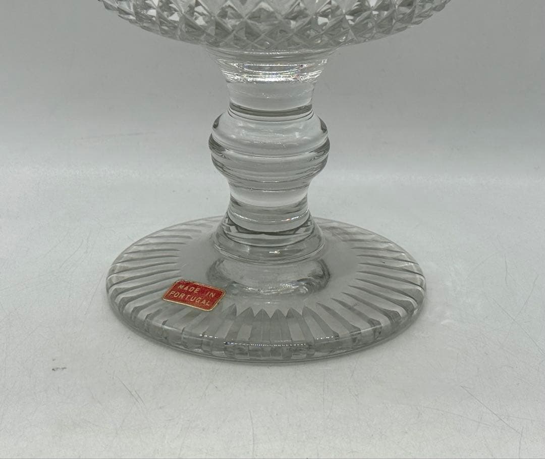 ポルトガル製　クリスタル　キャンディー入　ヴァルサンラングールスタイル　1202