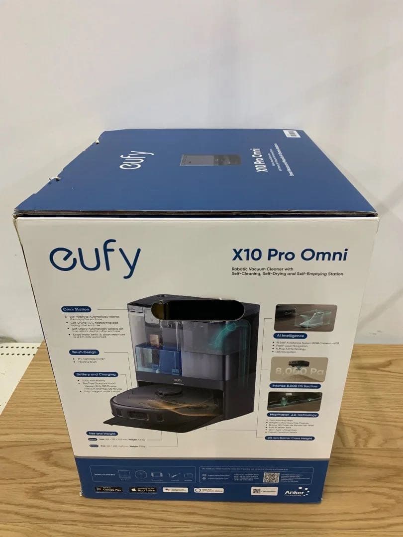 Eufy Clean by AnkerロボットクリーナーX10 ProOmni