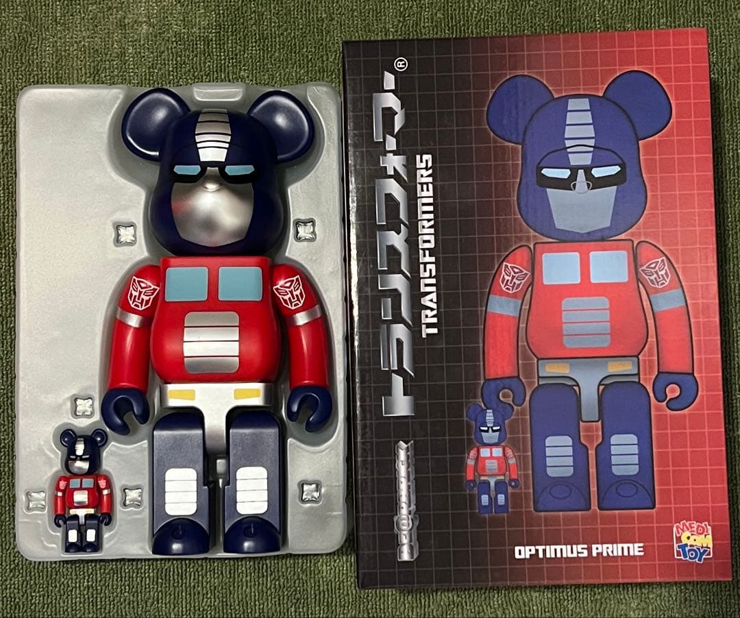 ベアブリック トランスフォーマー オプティマスプライム 400% &100%