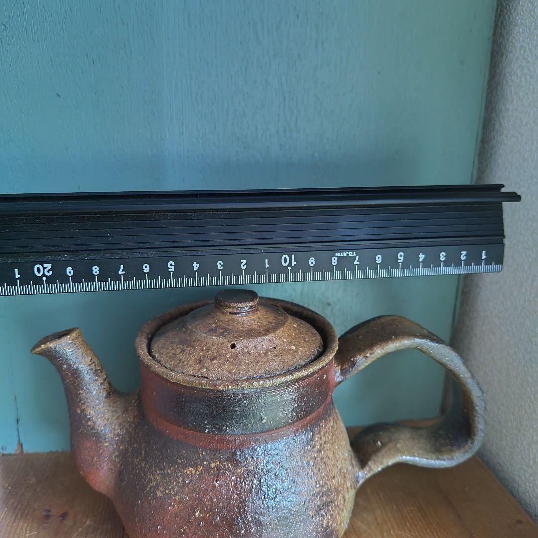 備前焼　ティーポット　珈琲　岡山伝統工芸品　茶器　コーヒー紅茶