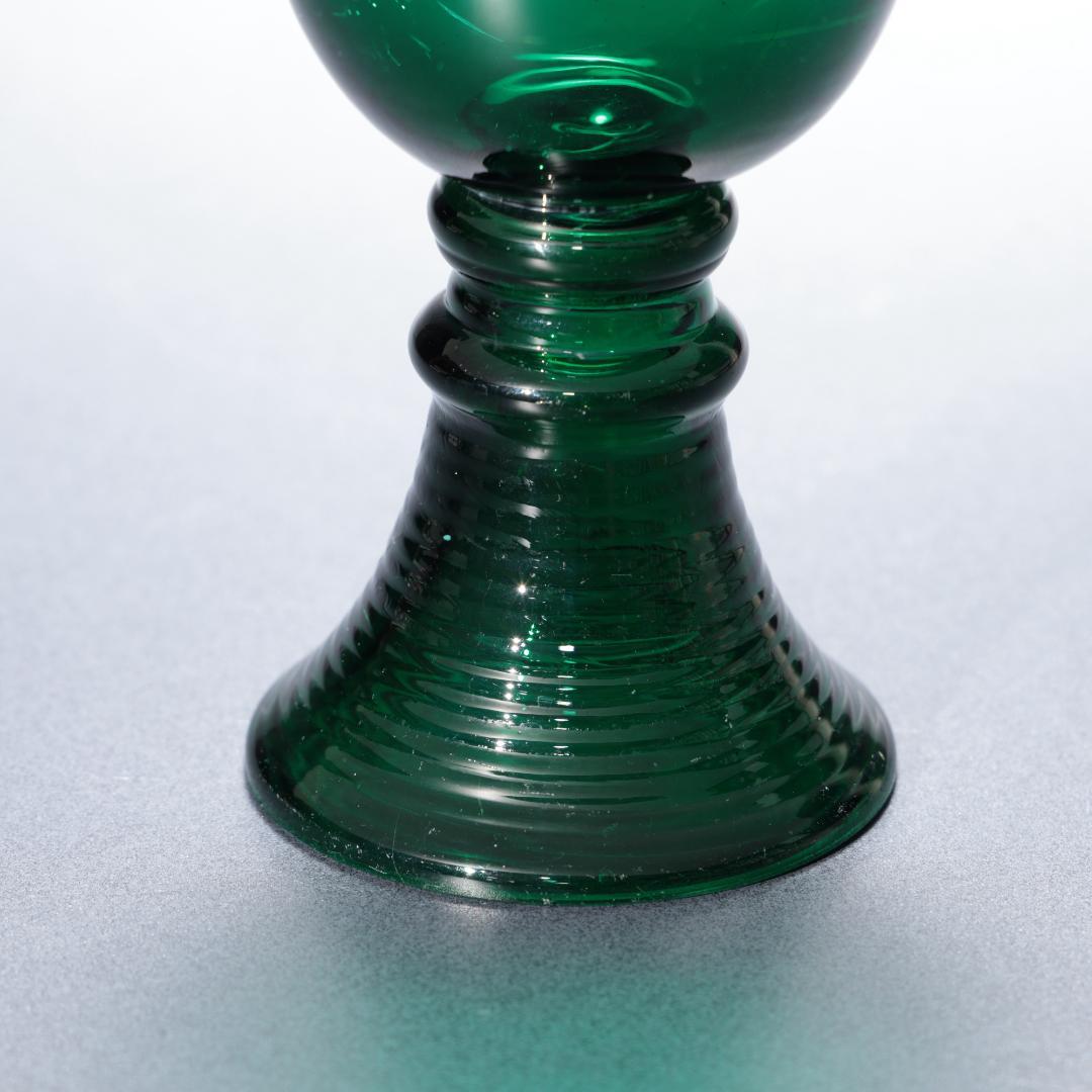 アンティークグラス　レーマーグラス　グリーン　R1341ダI