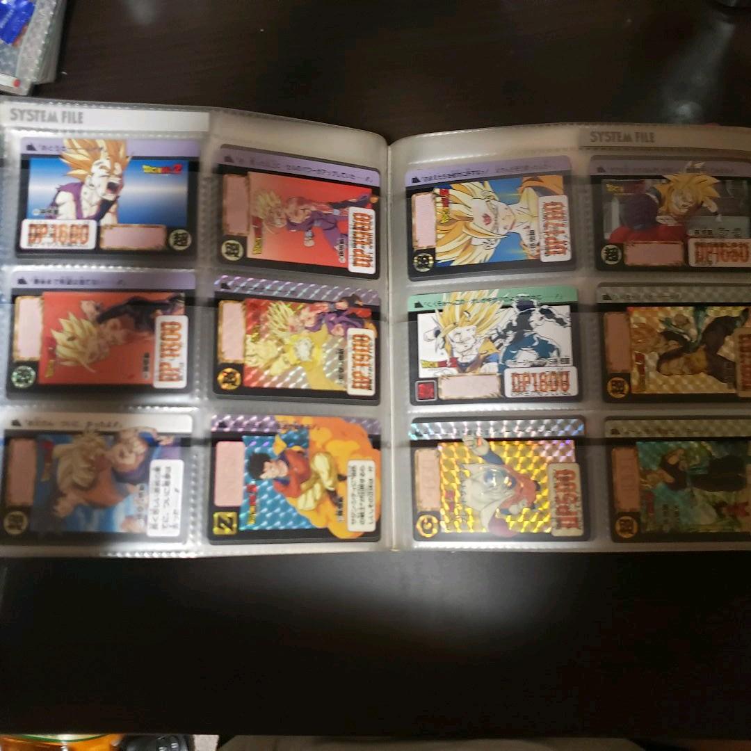 超希少＆超美品！ファイル事ドラゴンボールカードダス 初期からの悟飯関連まとめ売り