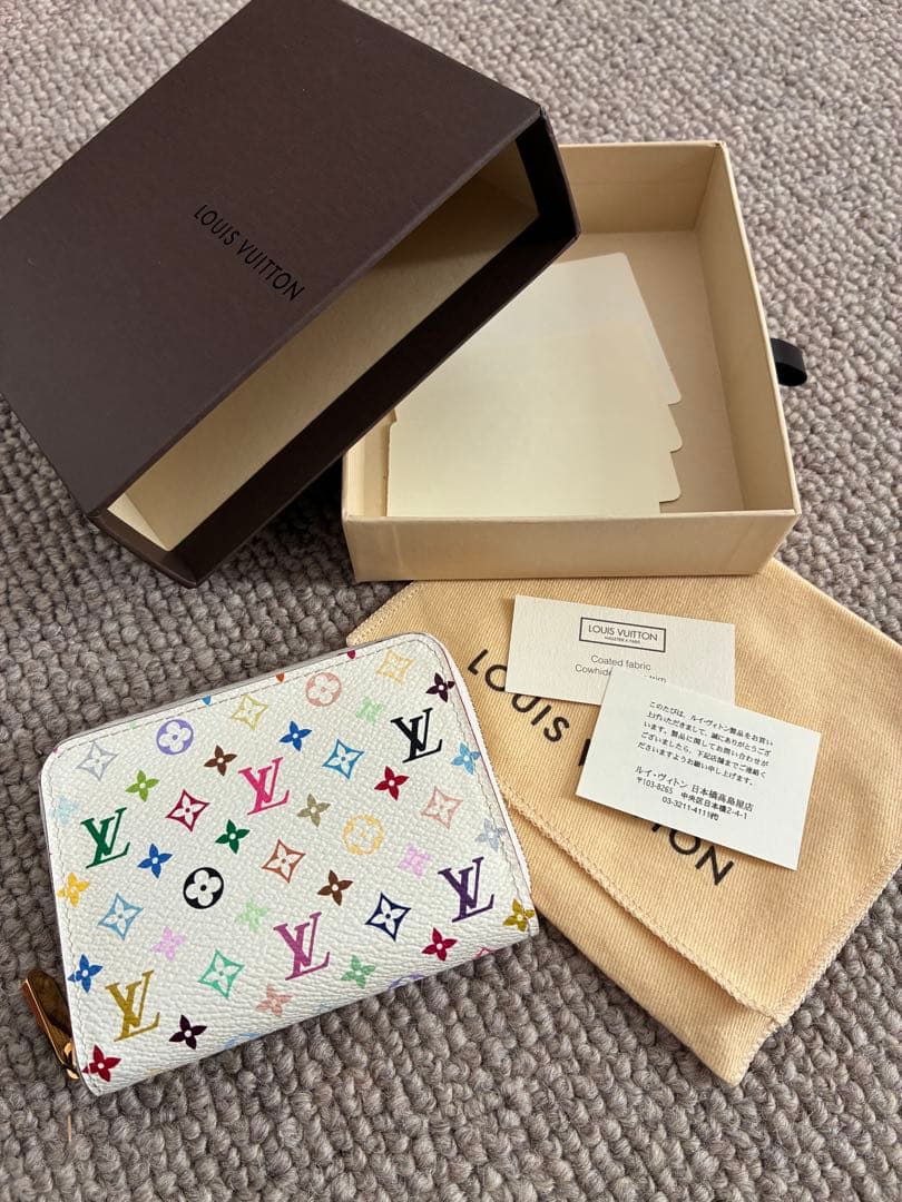 LOUIS VUITTON ルイヴィトン マルチカラー &カードケース