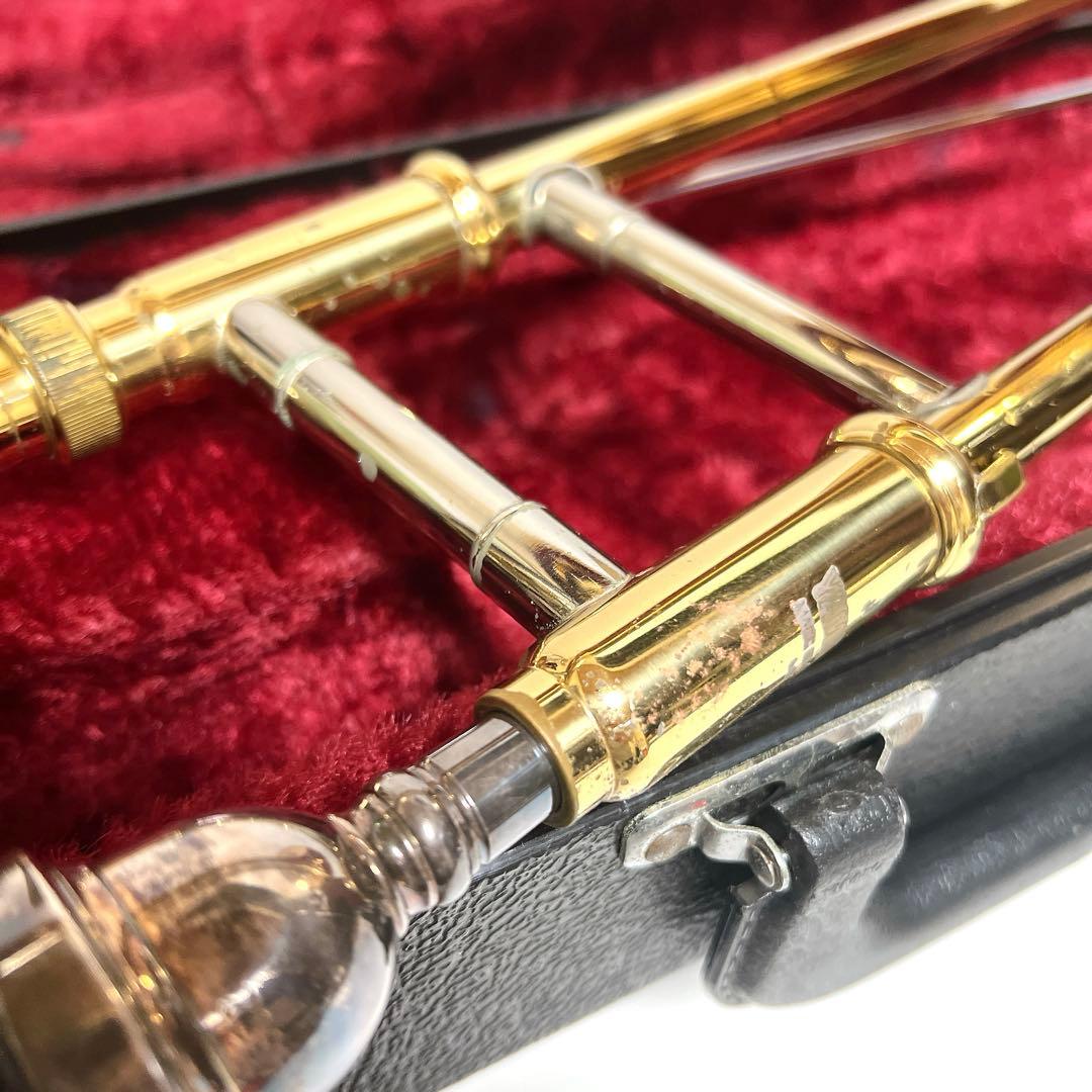 【良品】YAMAHA テナーバストロンボーン YSL456G 管楽器　吹奏楽