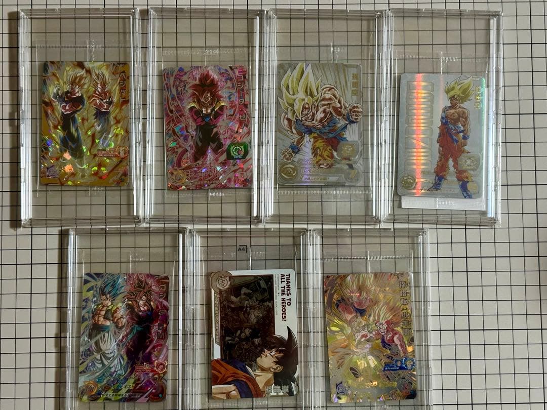 スーパードラゴンボールヒーローズ　未開封　7枚　SEC