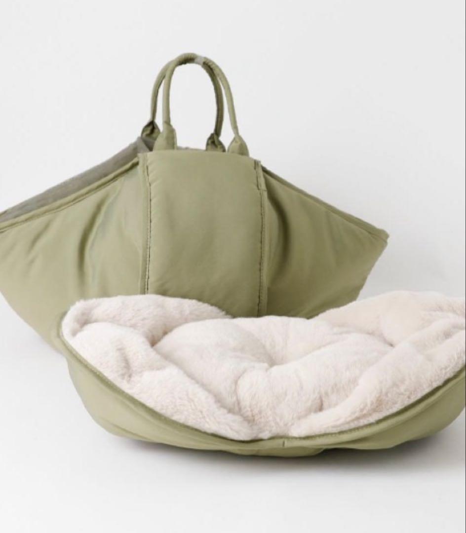 新品未使用　2wayハンモック型 メッシュ付きスリングバッグ