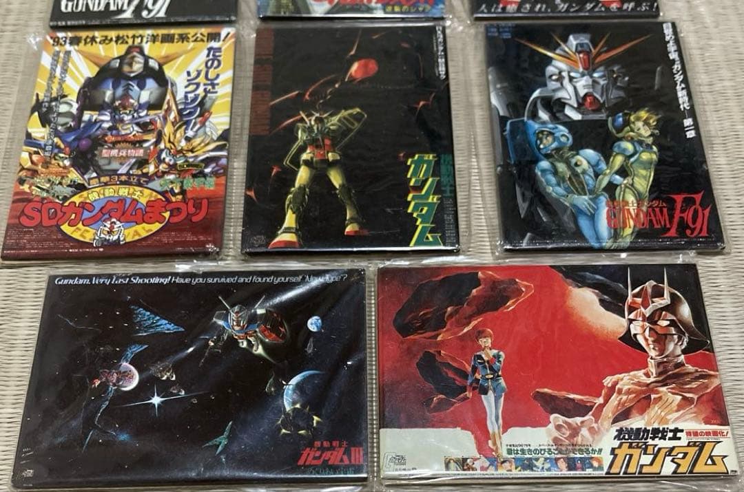 劇場版ガンダム　ポスター　マグネット　新品　貴重品　8枚